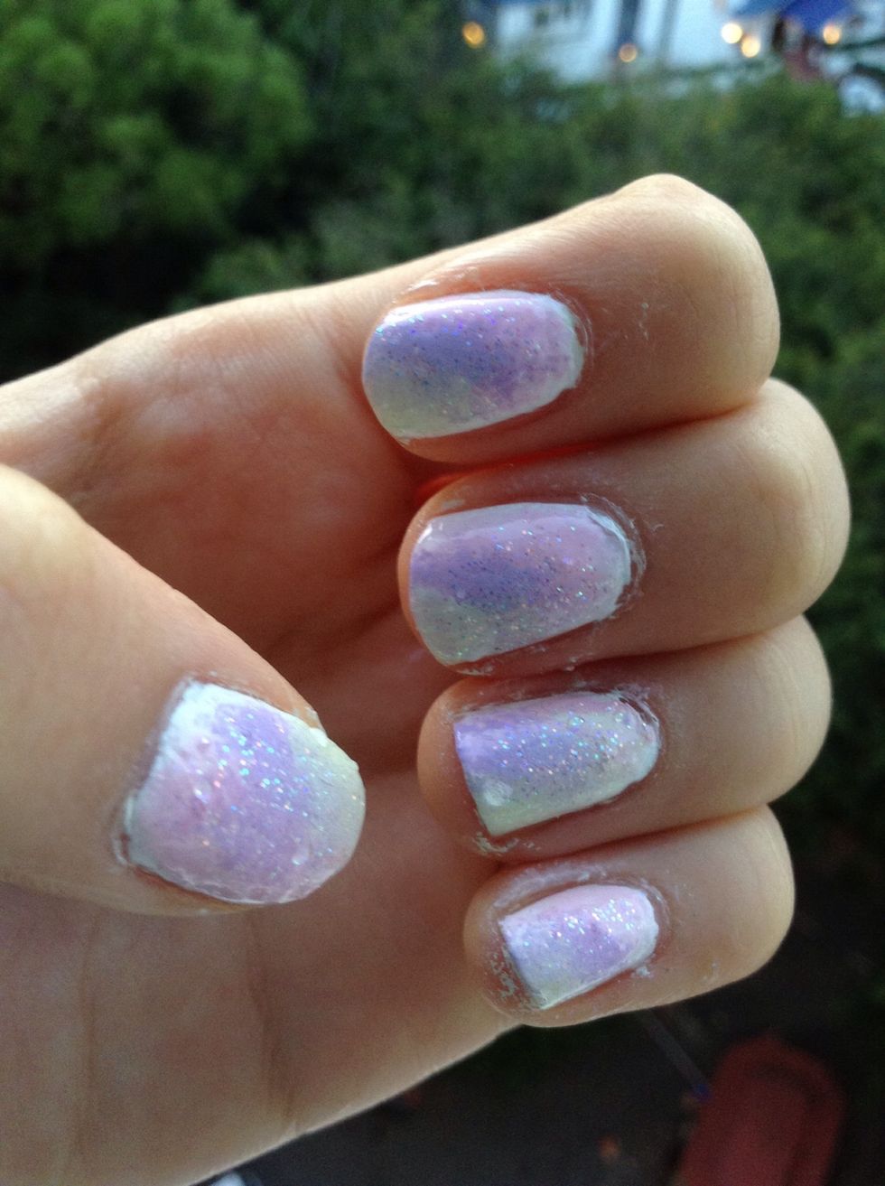 I added on some glitter polish\ud83d\udc4d