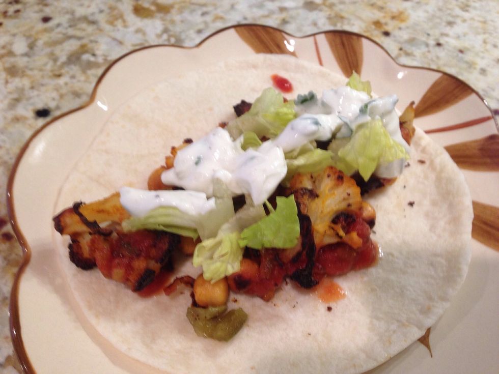 I added salsa to this one. Enjoy!