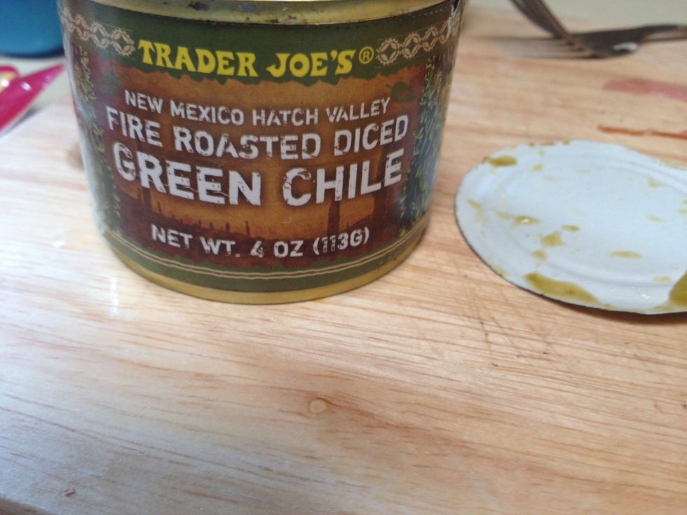 I added some green chiles to the prosciutto for some more flavor
