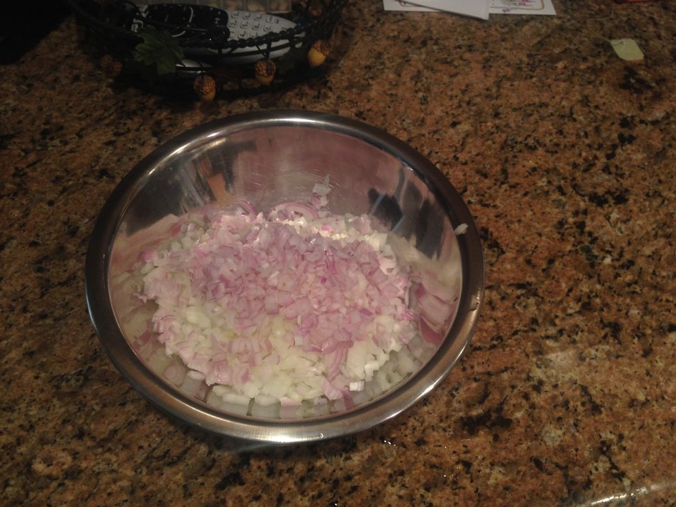 I added some shallots too