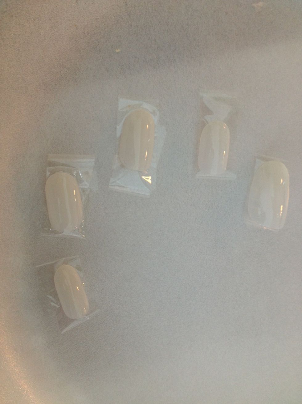 I added tape to keep the nails in place.