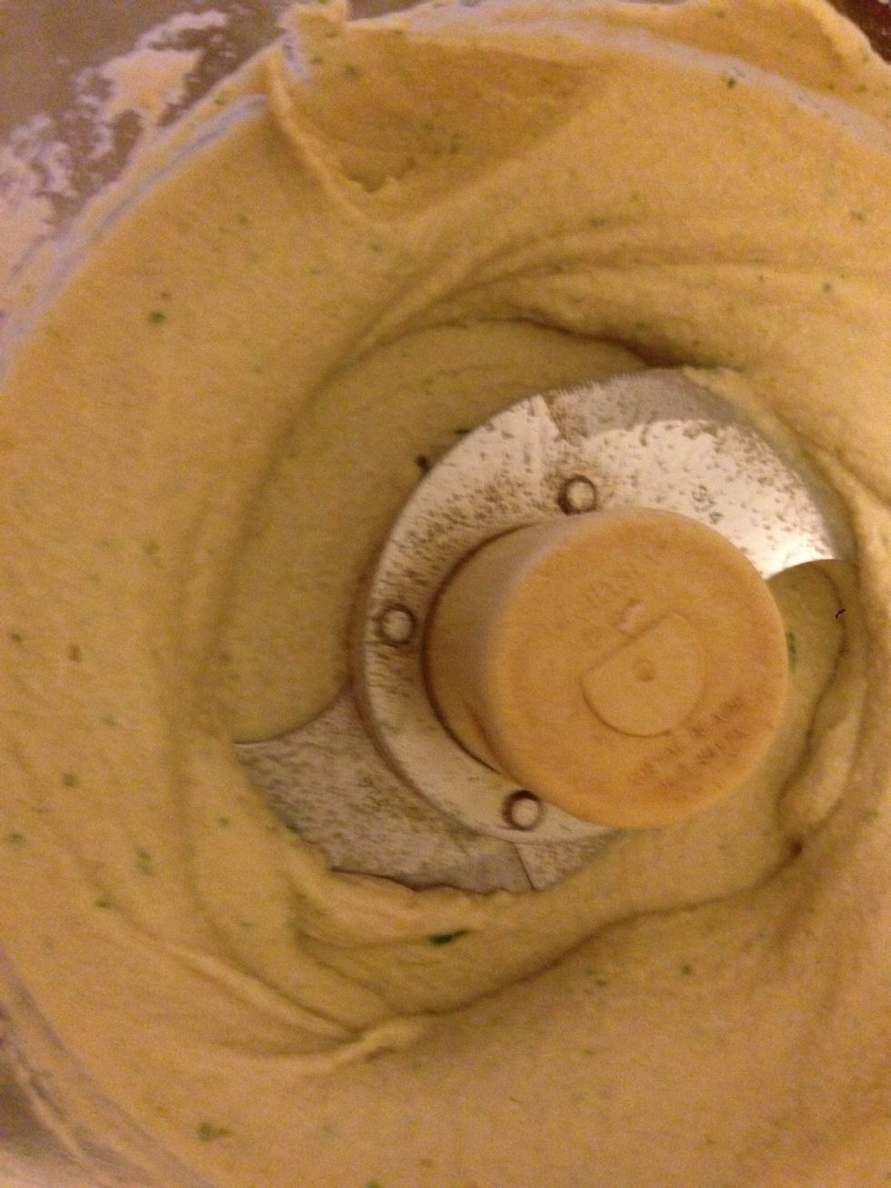 I added three drops. Whirl it around. Taste, adjust, taste adjust. I also added a few spinach leaves in an effort to make it green. It didn't work too well, but maybe with more spinach...