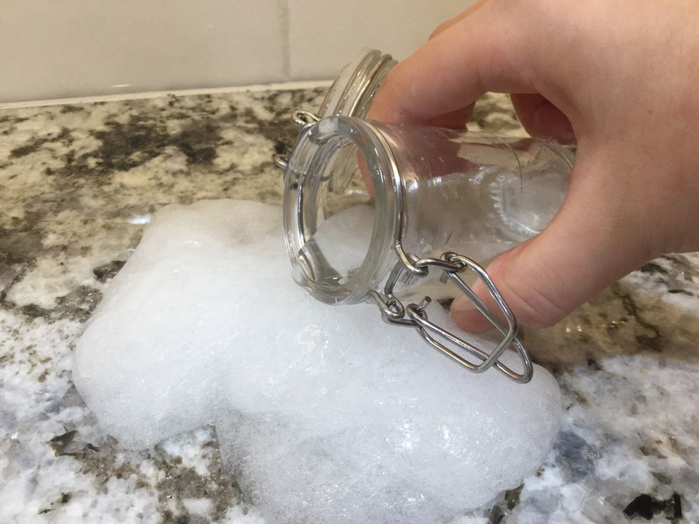 I added very little slime so it's not so sticky, and it worked! \ud83d\ude06