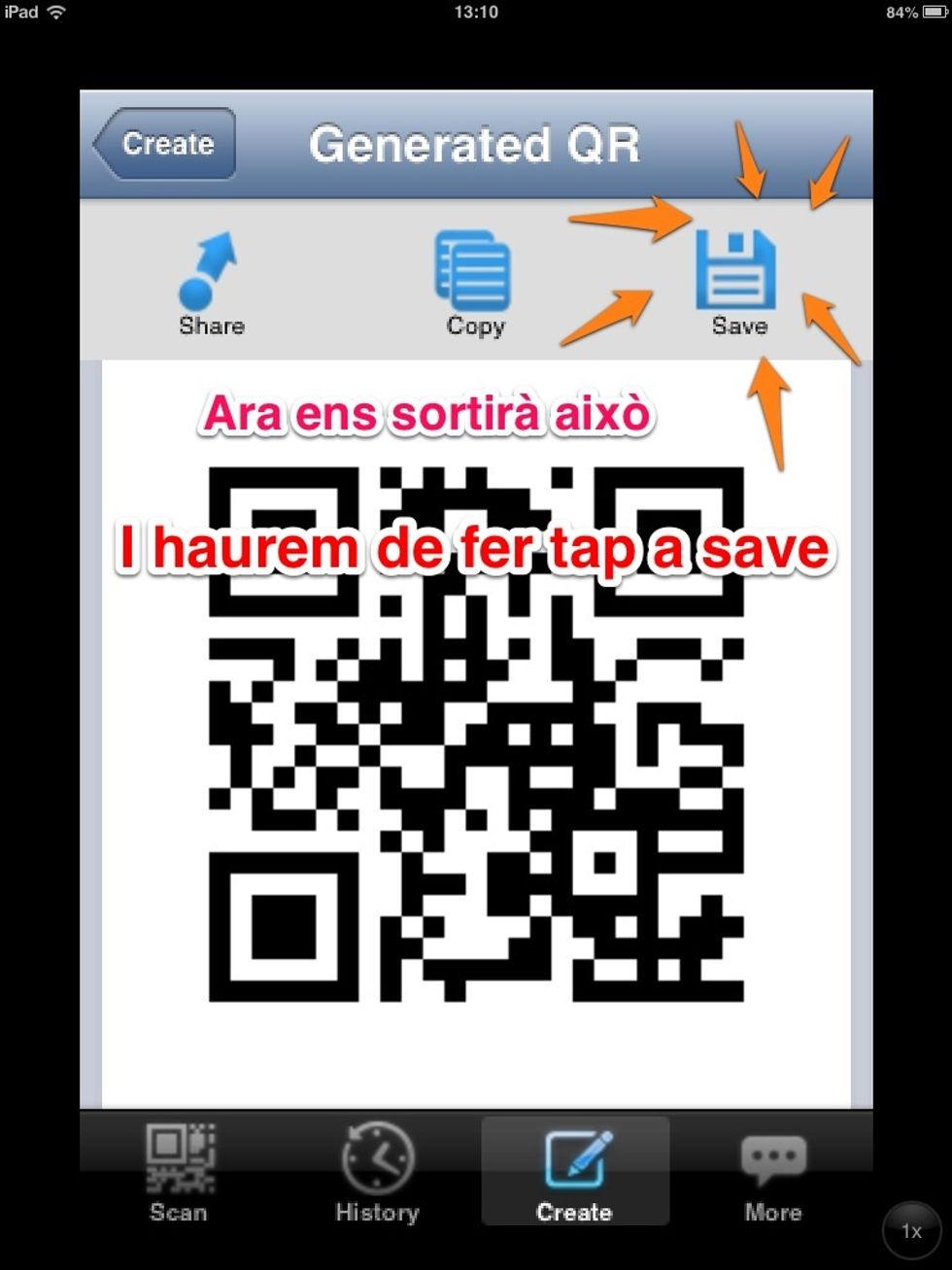 I aix\u00ed ja haurem creat un QR