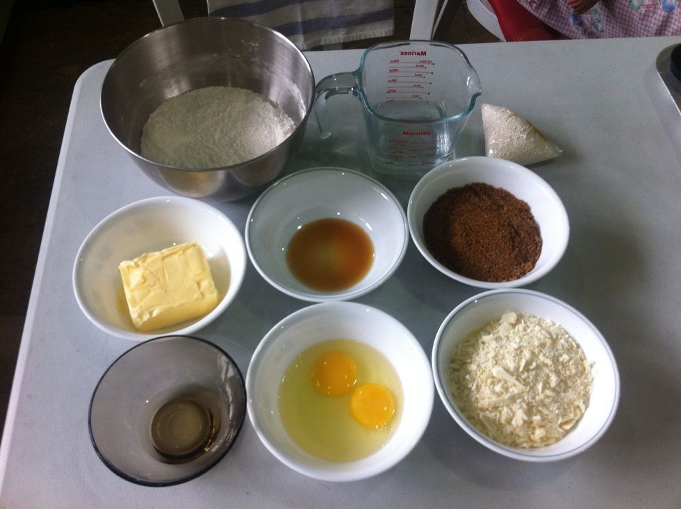 I already pre-measured my ingredients it helps me a lot. You should try to! ;)