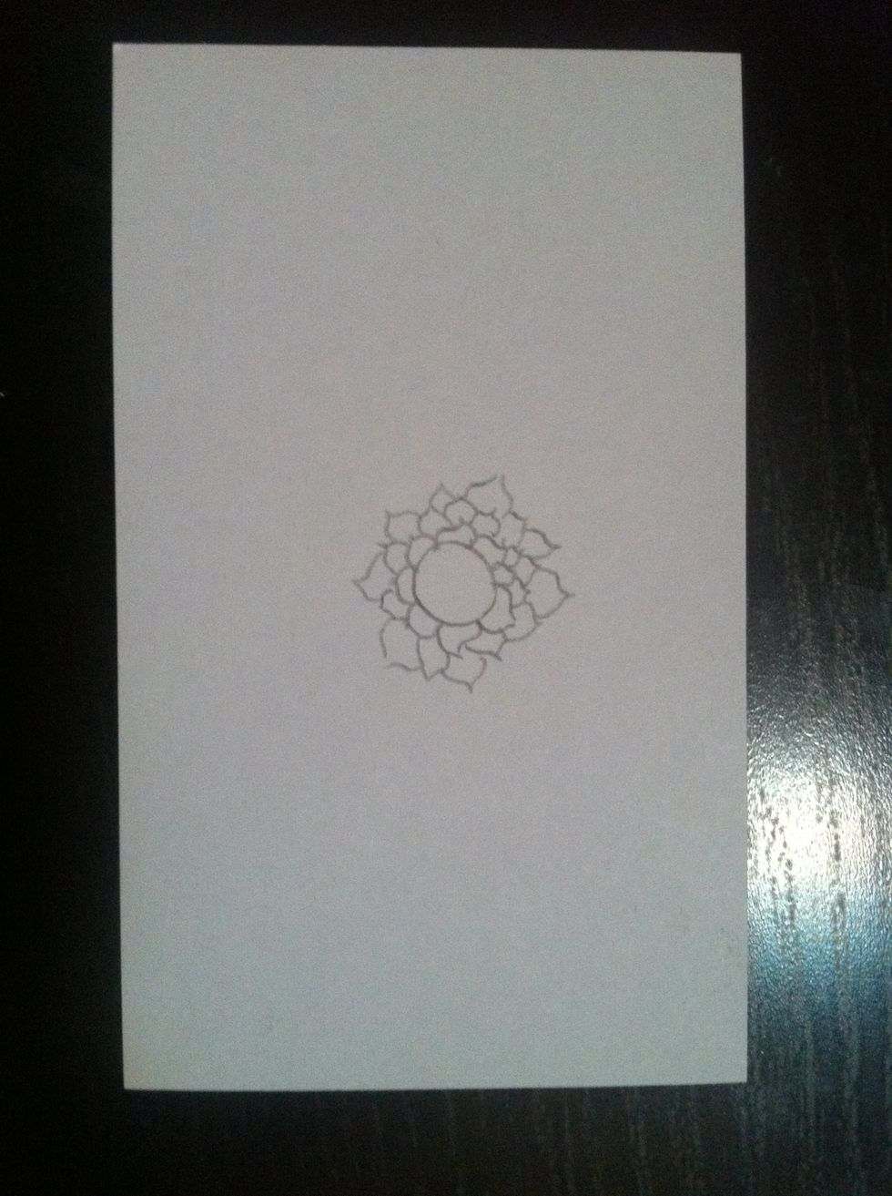 i already started my flower, is you dont know how to make this petal i have a video coming up showing how to make it