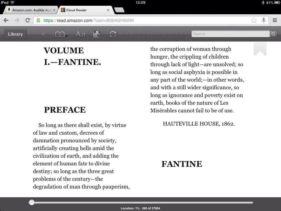 I already uploaded my credit information, so it automatically charged my credit card. Once you pay for the book, you can either read in on your browser or on your kindle app