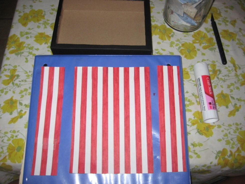 I also did the same step for the two side pieces.