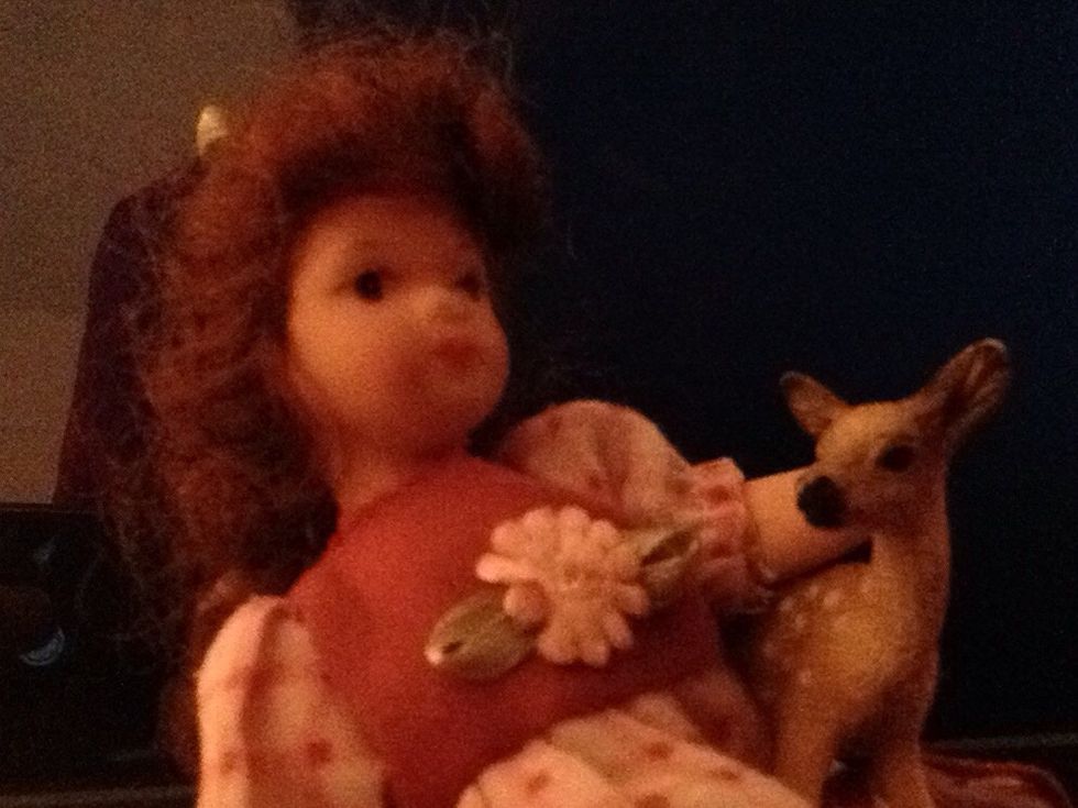 I also have a little figurine doll that I call Running Horse! \ud83d\ude03