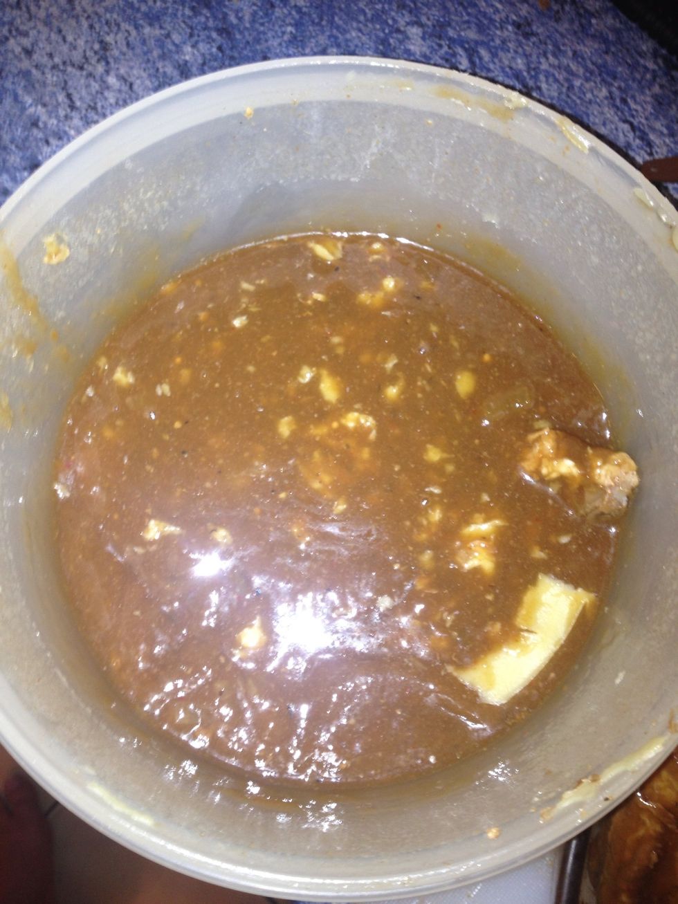 I also keep the sauce in the freezer and add it to my rib sauce next time or as marinade or to put in to stocks