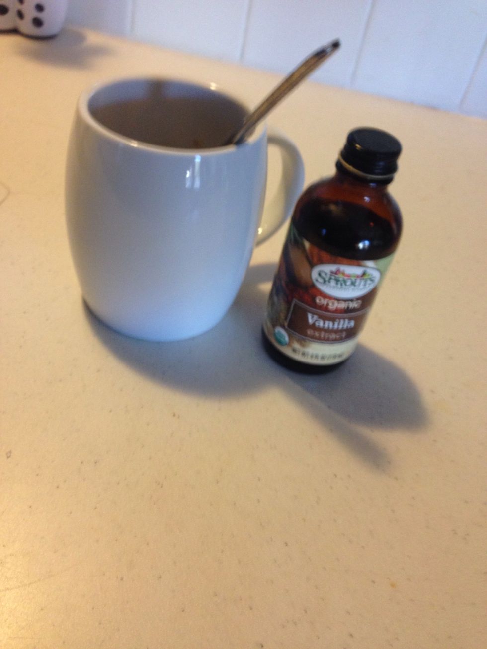 I also live on the dangerous side of life so I give it a splash of vanilla extract for taste
