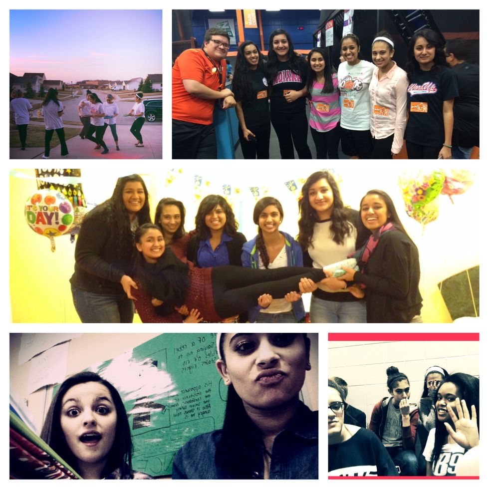 I also want be a lot more supportive of my friends to reach my goal