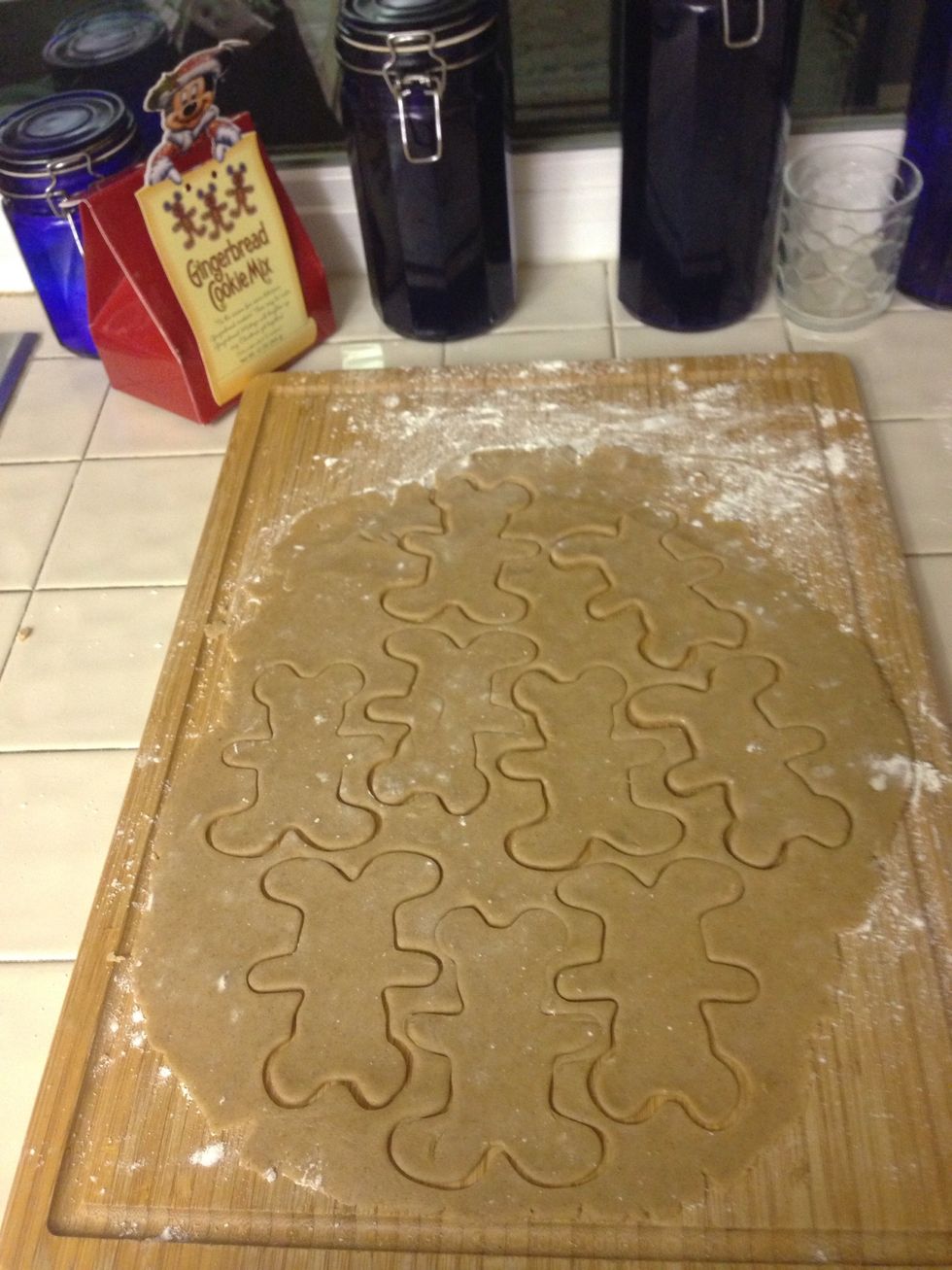 I alternate up and down to save some space!