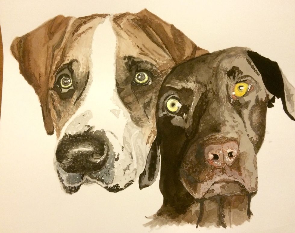 I always...always save the eyes for last! I try to spend as much detail with them I can. It "makes" the picture. Eyes are the soul of the picture when it comes to portraits.