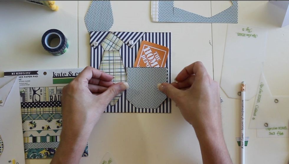 I always Ink all my edges after I cut them out with Tim Holtz Distress Ink.