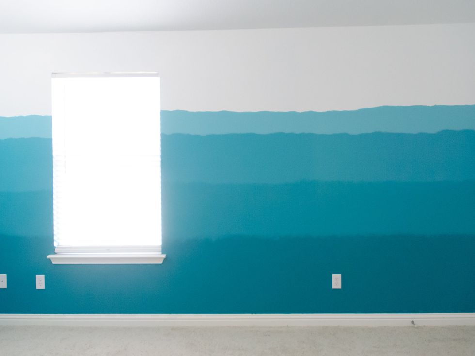 I always love seeing how a paint job really looks after I clean up the dropcloths and painter's tape and reinstall the outlet covers.