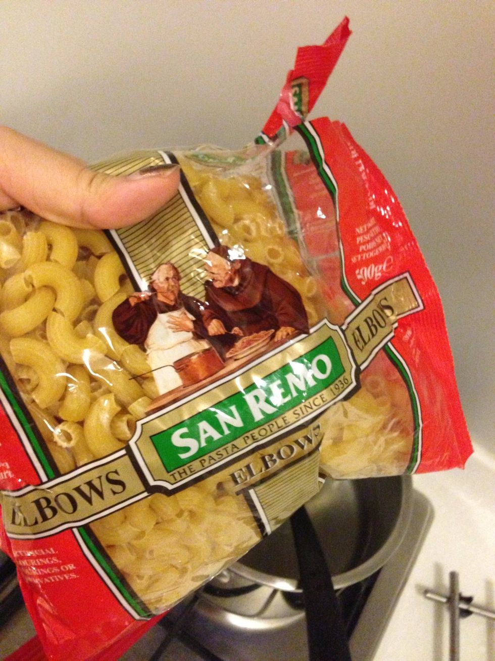 I always prefer elbow macaroni for soupy stuff