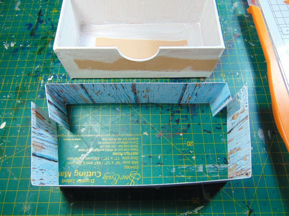 I always 'wrap' my drawers in PP as I feel it makes the drawer stronger to use and strengthens the corners. As long as its glued tight the drawer will still fit into the drawer cavity.