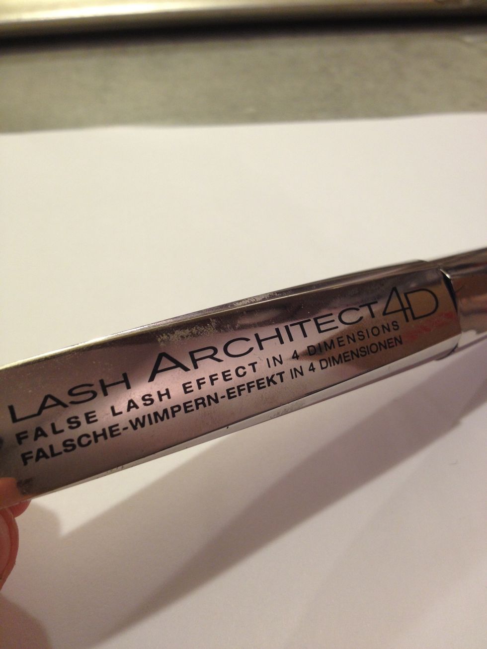 I am gonna use this mascara Which is too old and gross for me to use it on my lashes:)