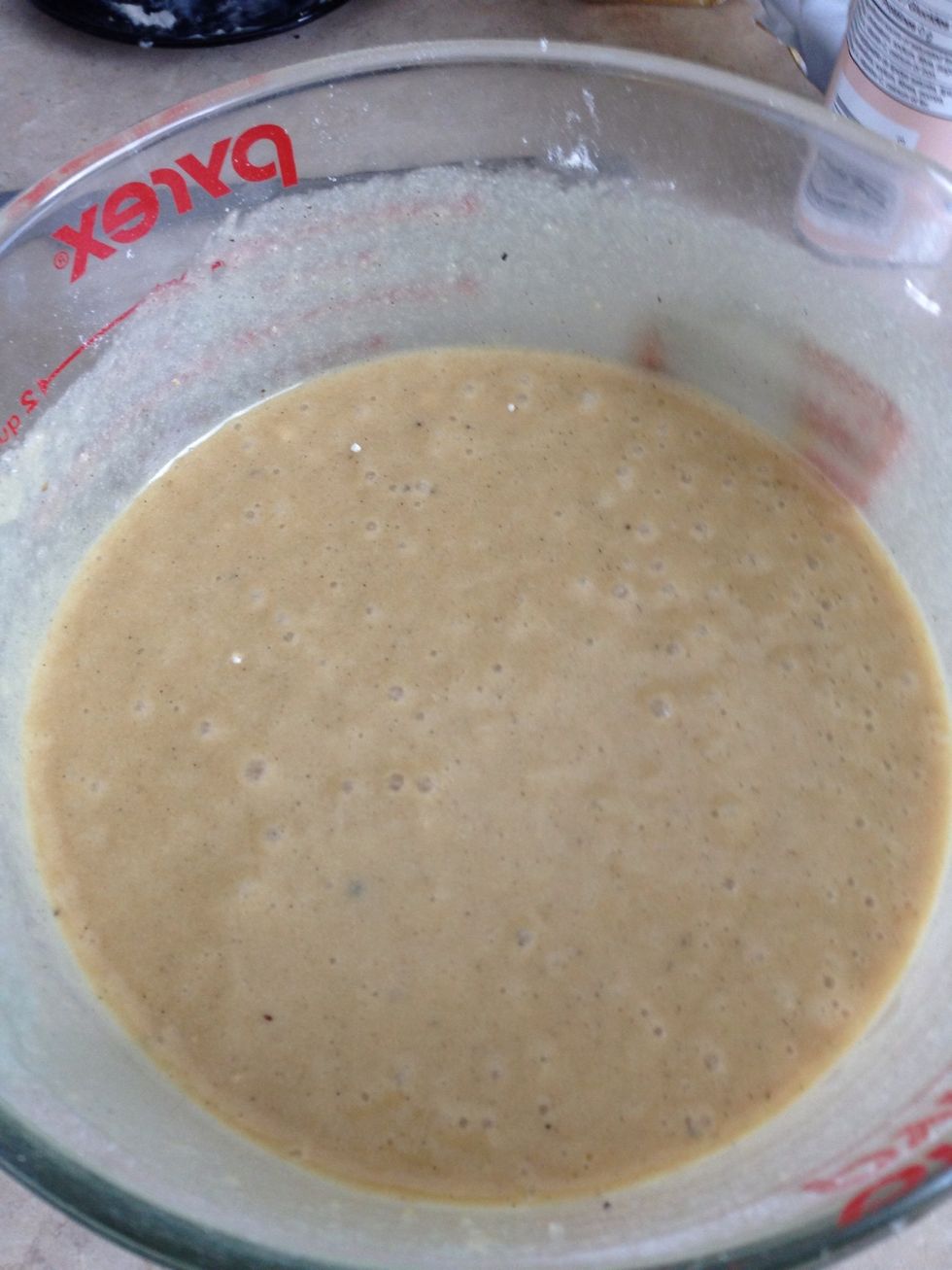 I am making a gluten free cake for my friends birthday and I'm not sure how it will turn out as the batter isn't exactly white....