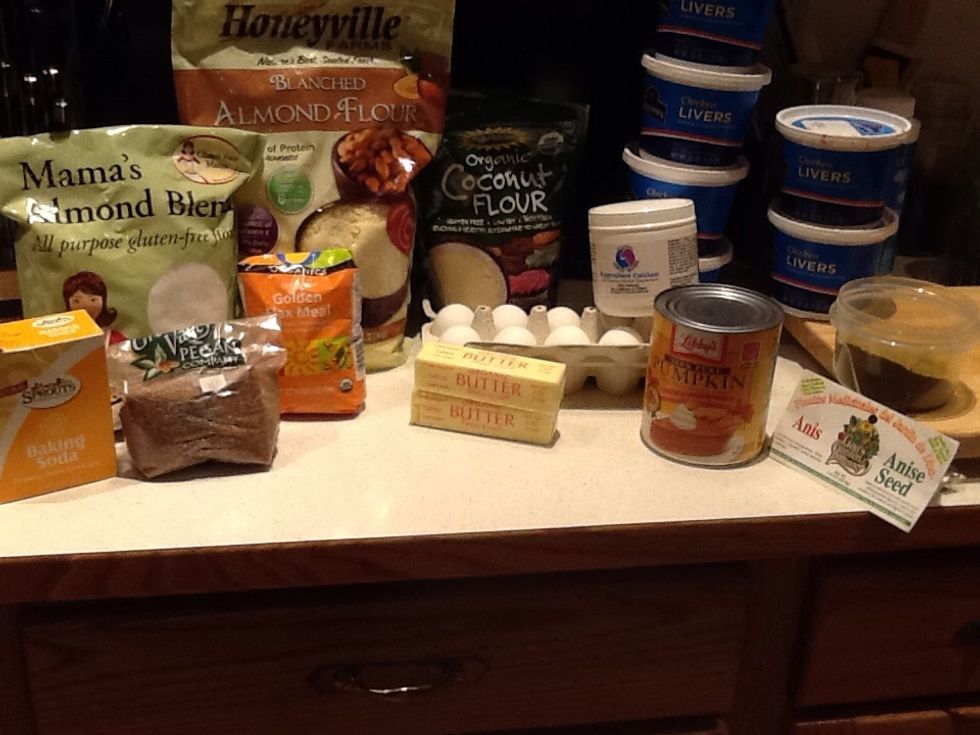 I am using most of this to make a double batch. I package them in the quart freezer bags and put in the deep freeze. I give ingredients for a single batch.