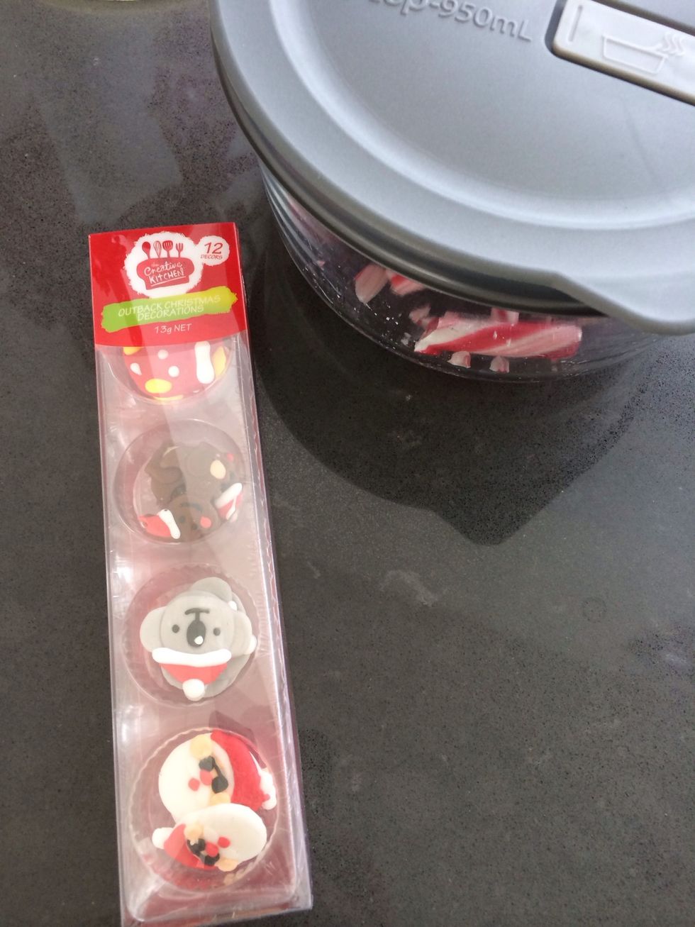I am using premise store bought Christmas decorations.