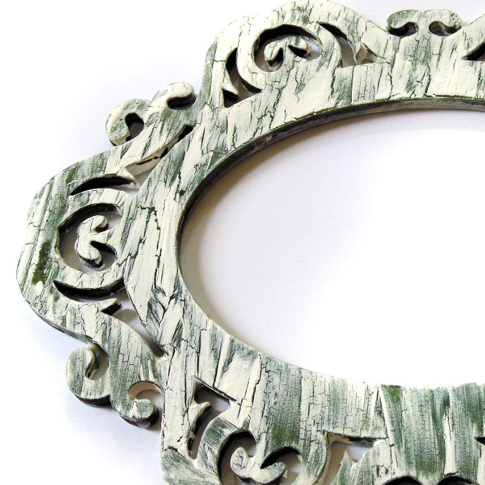 I applied my paint with vertical strokes, so my lines are vertical.