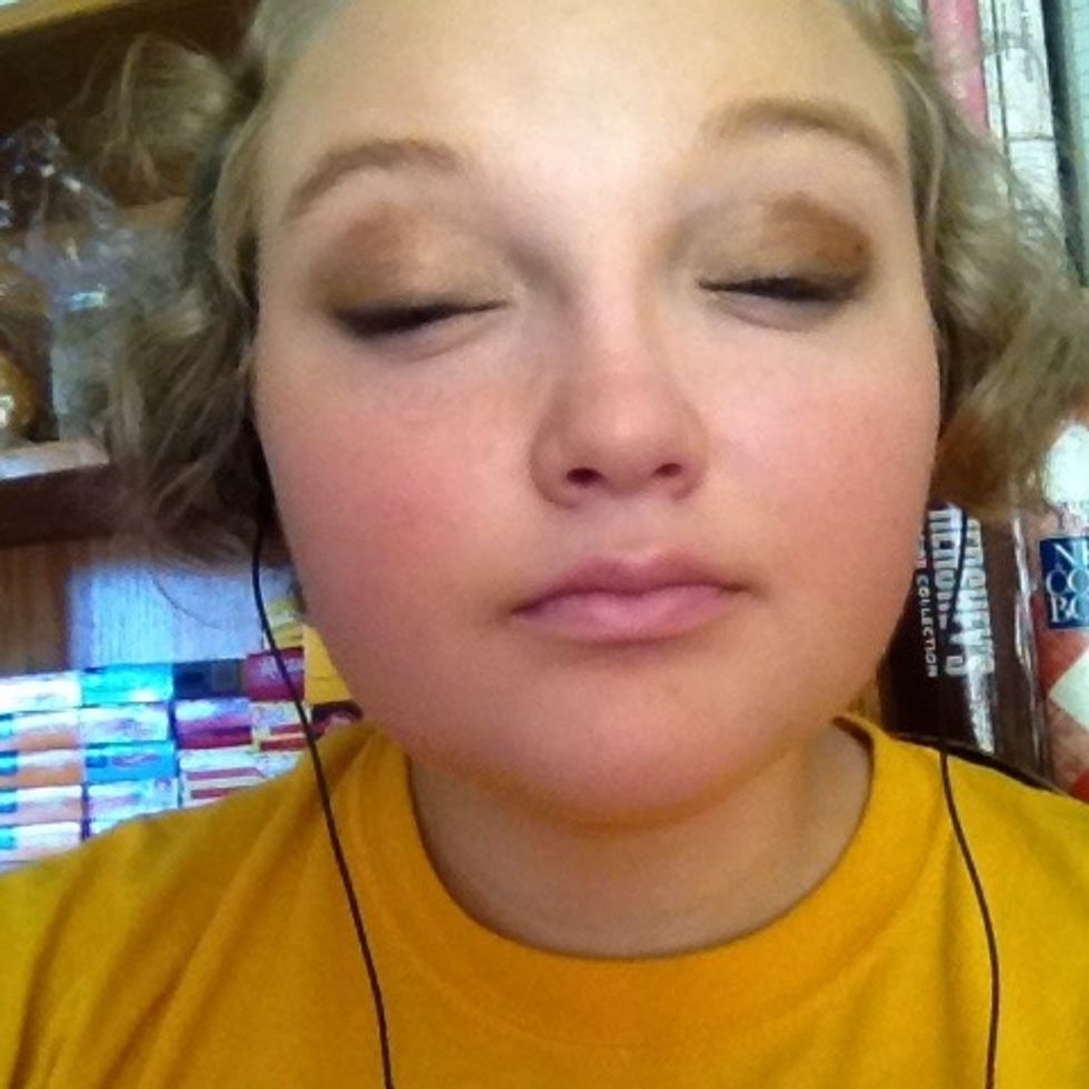 I blended one side so you could see the difference