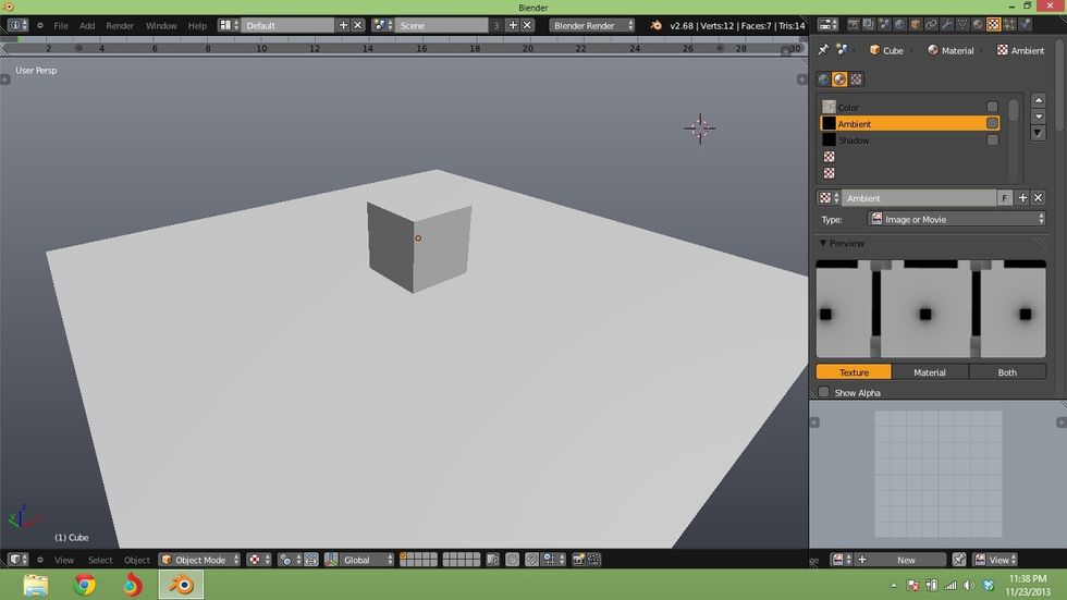 I can also add AMBIENT OCCLUSION to the model using an AMBIENT OCCLUSION MAP