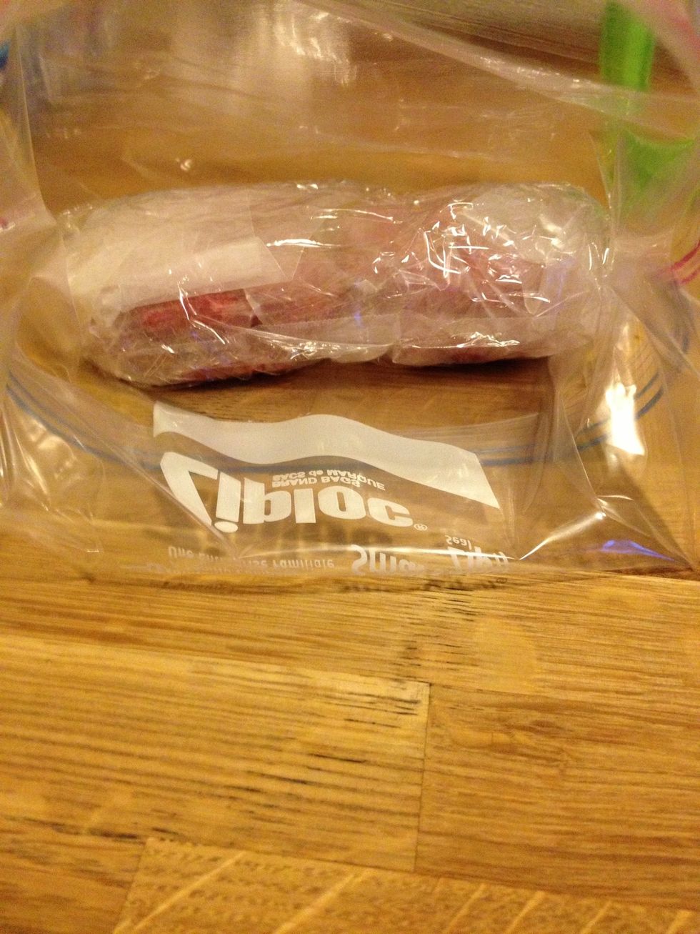 I can fit about 16 in a 1 gallon Ziploc bag. I now deep-freeze them. Now they are portable packs ready to go to any backyard barbecue!