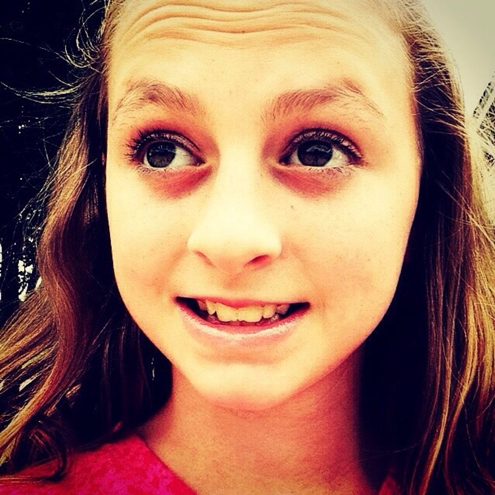 I can't forget myself cause during fifth grade is hard soo i need to thank myself for helping me with everything