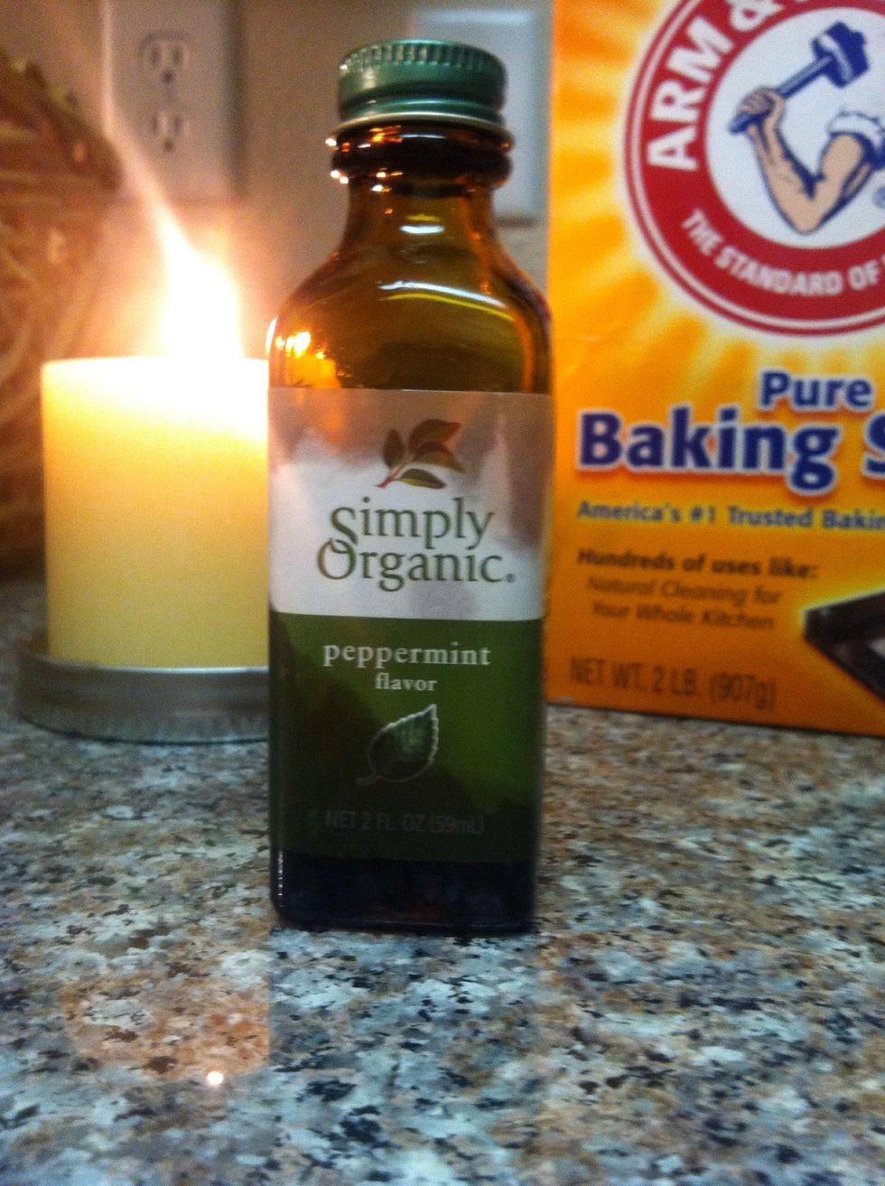 I choose to add peppermint. You could add any flavor you like. I encourage you to buy organic.