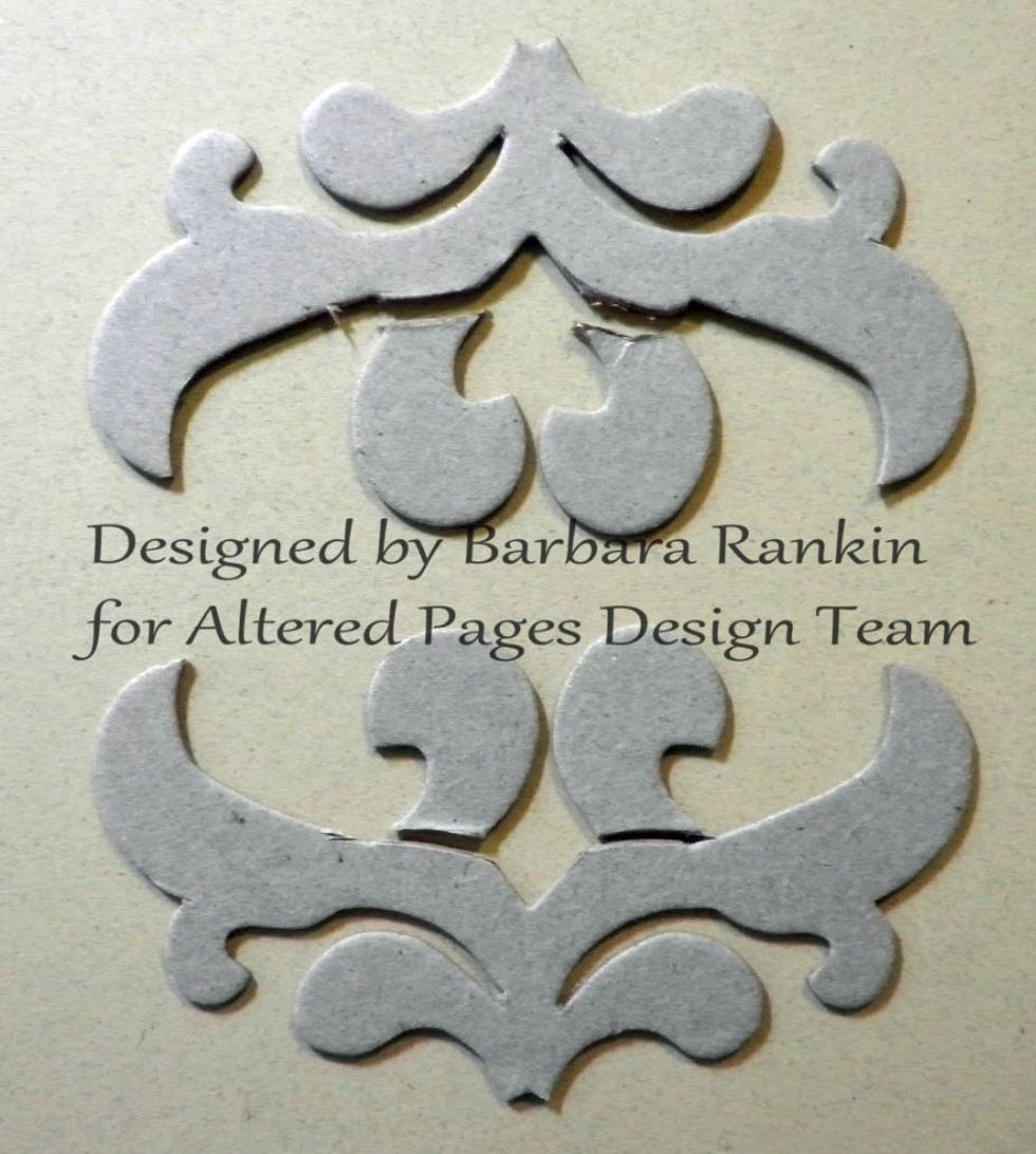 I chose to use the "Almanac" collage image, so that helped determine the scroll size I needed. I removed the bits, as shown in the picture. Save those bits. You never know when you will need them.