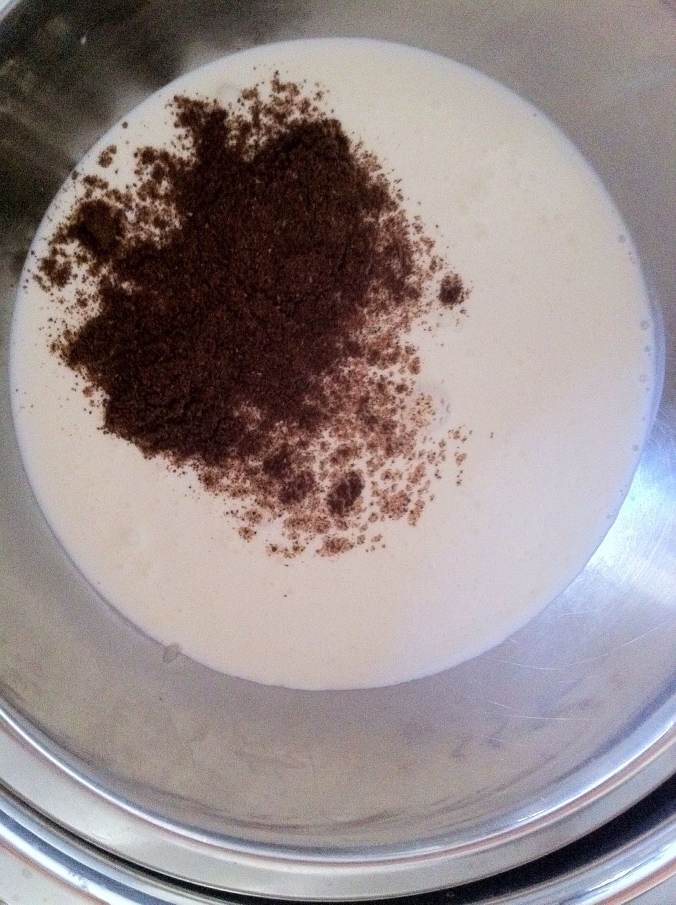 I chosed to add coffee