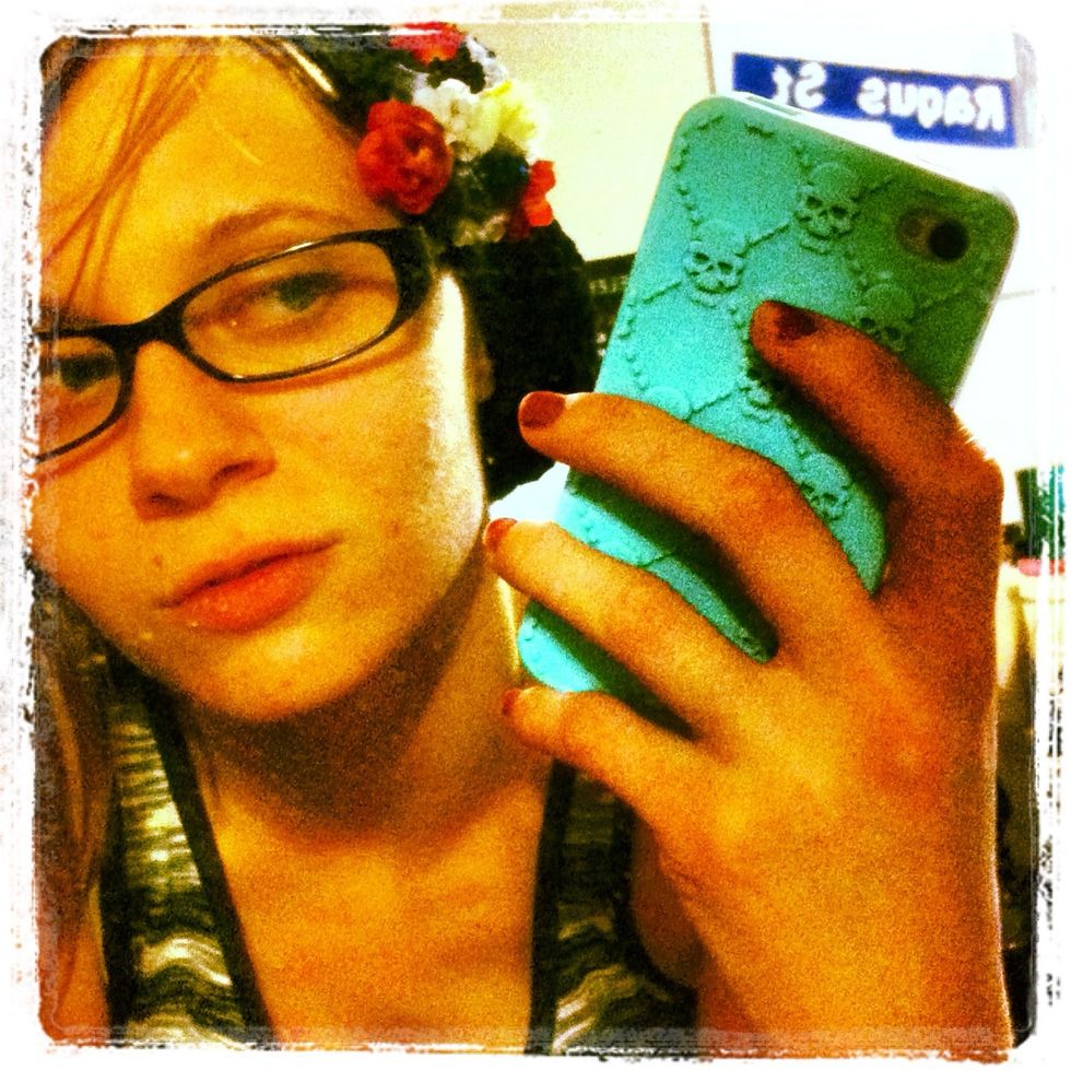 I clipped it to my hat.