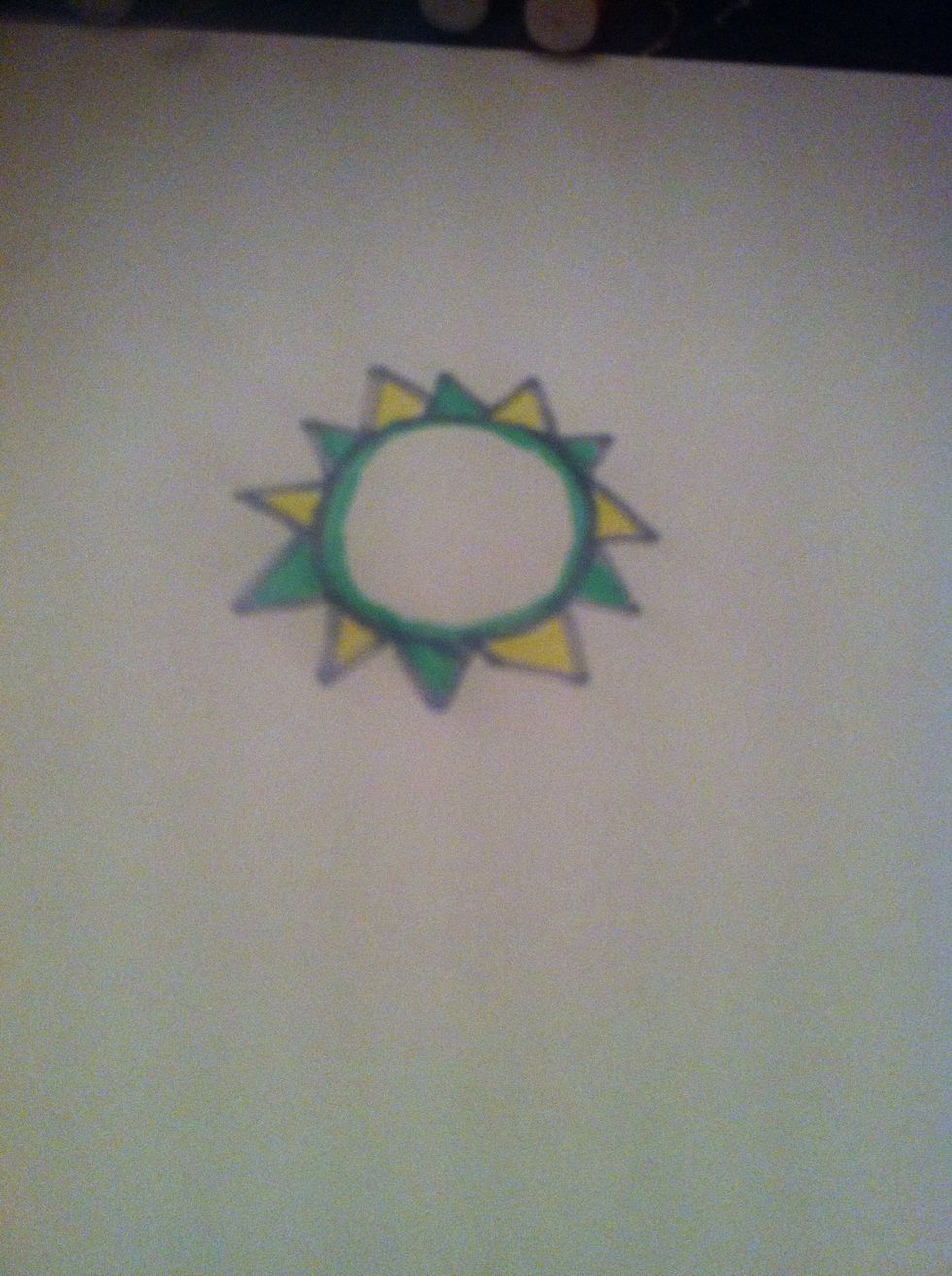 I coloured it like this