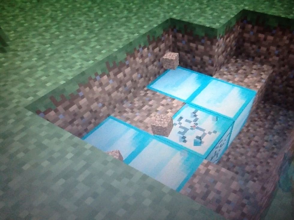 I comen\u00e7eu a picar el diamant