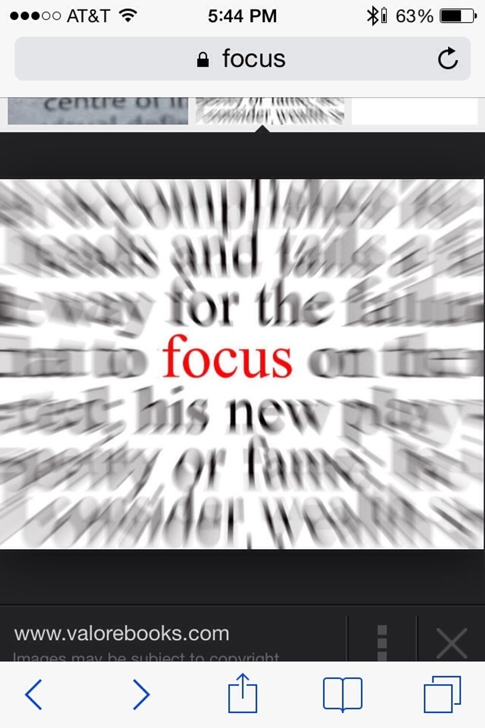 I continue to focuS because the more I focus on success, the more likely it's to happen\ud83c\udf00