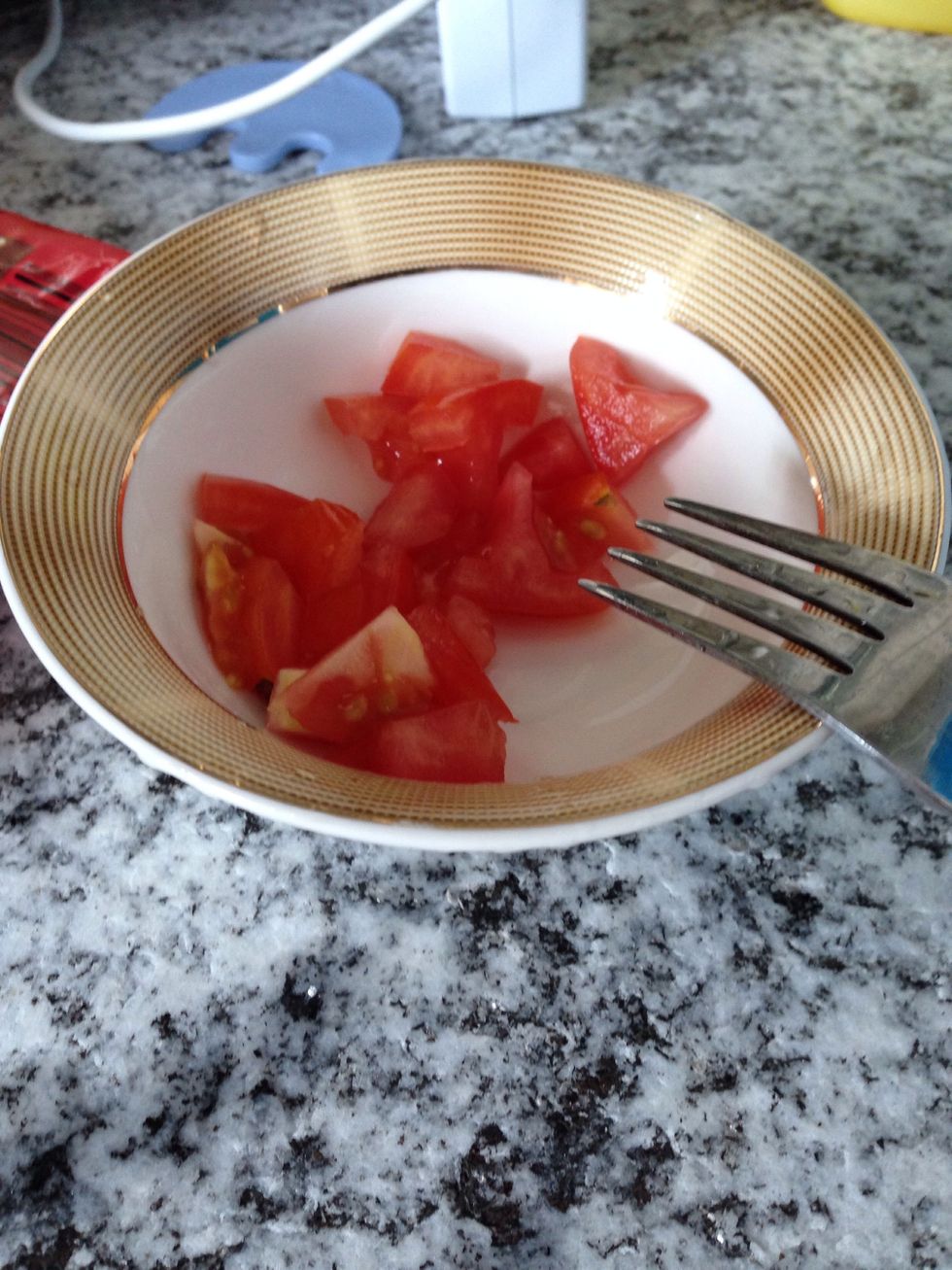 I cut it as little solid for fajitas.\uff08\uff3e\u2207\uff3e\uff09