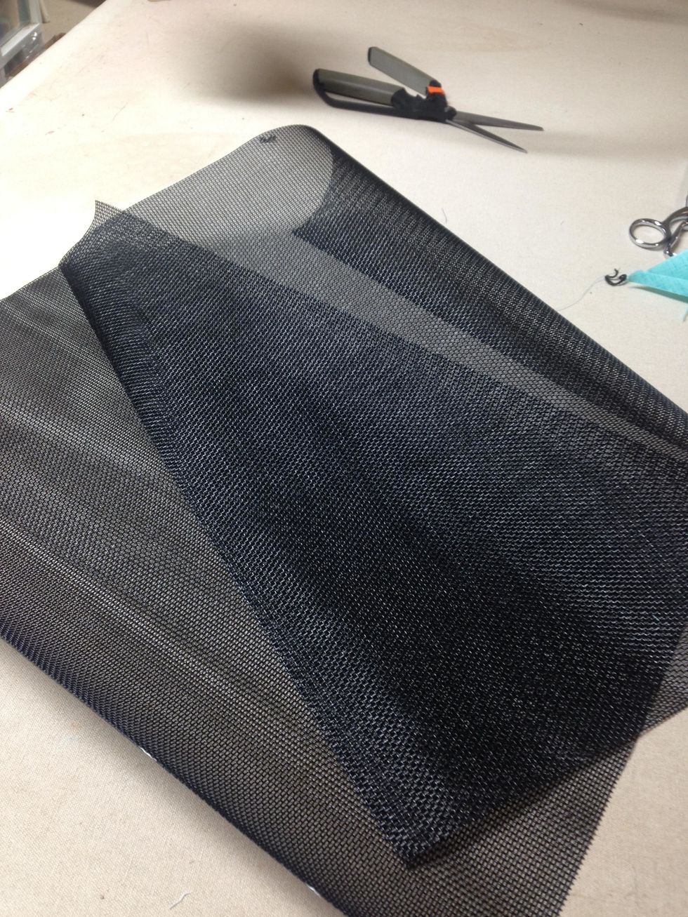 I cut my screen placemats 18" wide  x 14" high and my pockets are 5 1/2" wide x 5" high.  I only made 4 but you could easily get 6 out of the roll of screen.