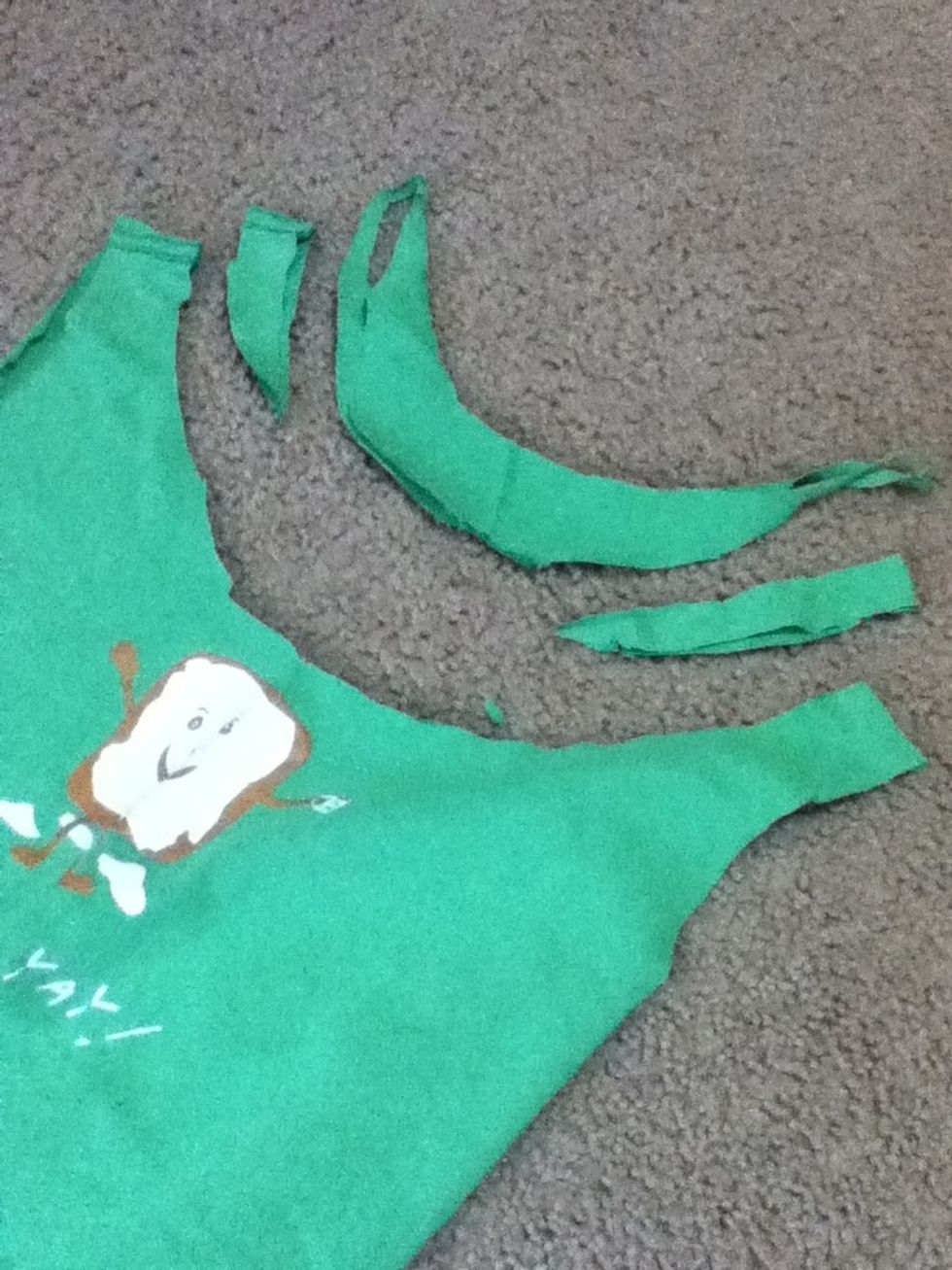 I decided to cut more off the collar