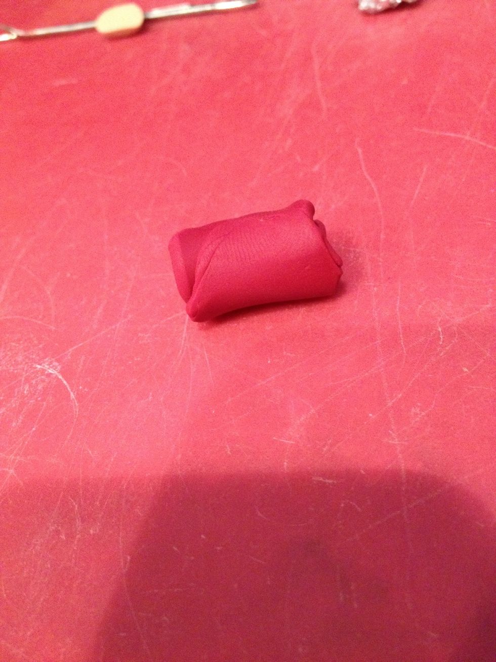 I decided to go with a cartoonish red hot dog