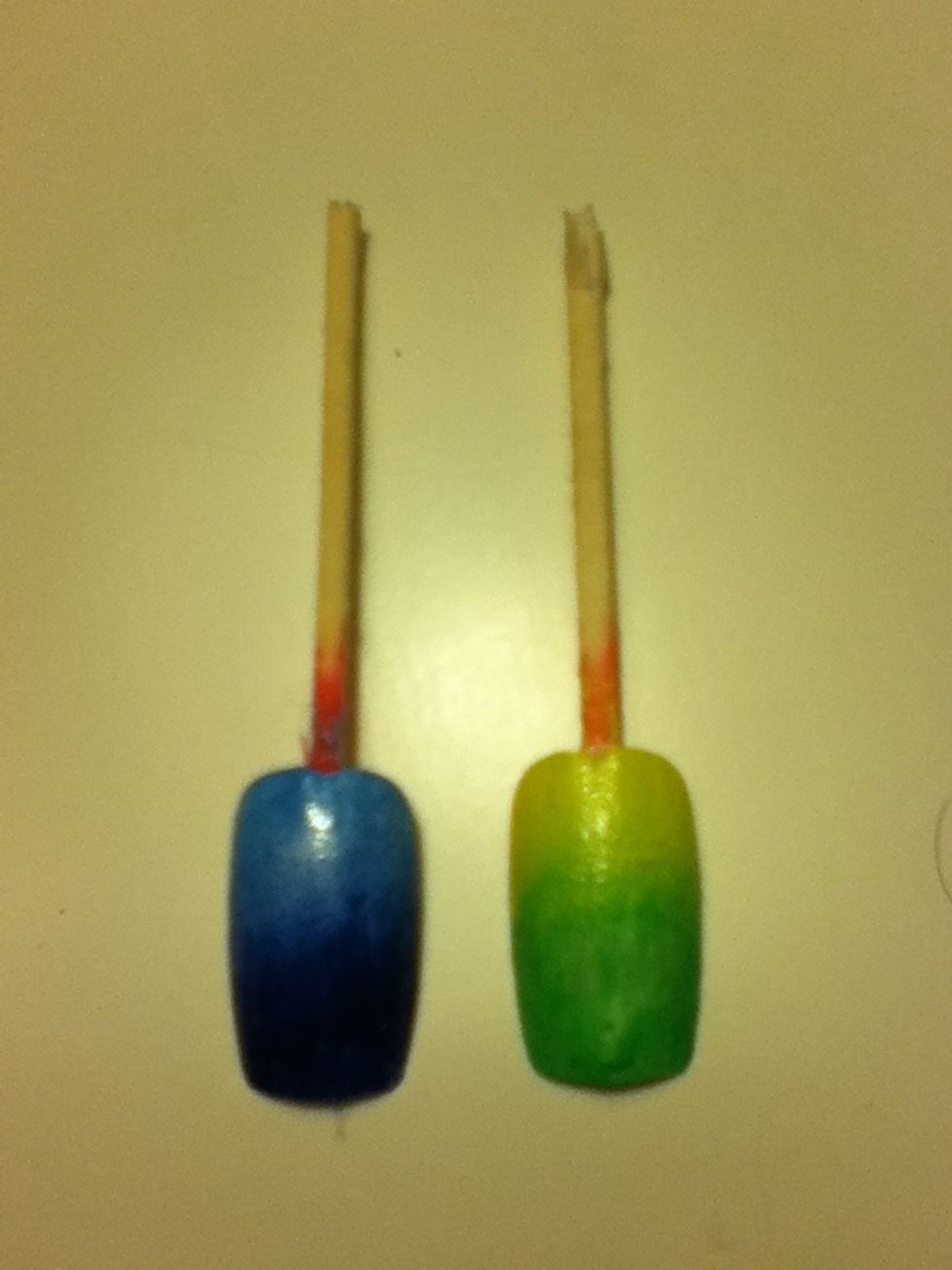 I did 2 different ones! Blue for winter & green for summer! :)