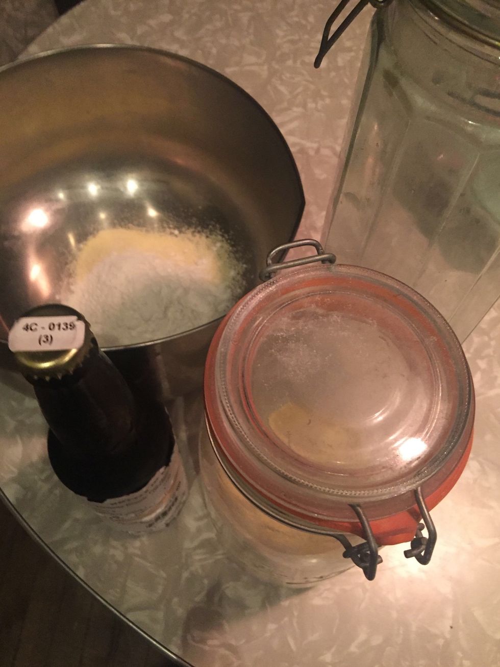 I did a Schwartzbier this time.