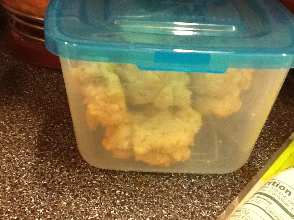 I did gluten free for my mom, and this is what it looked like :)