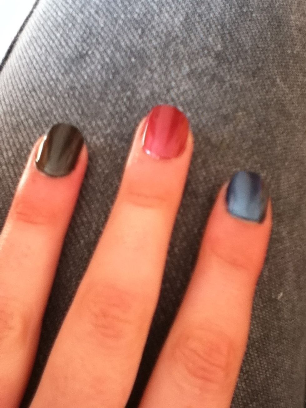 I did mine mixed colours :)