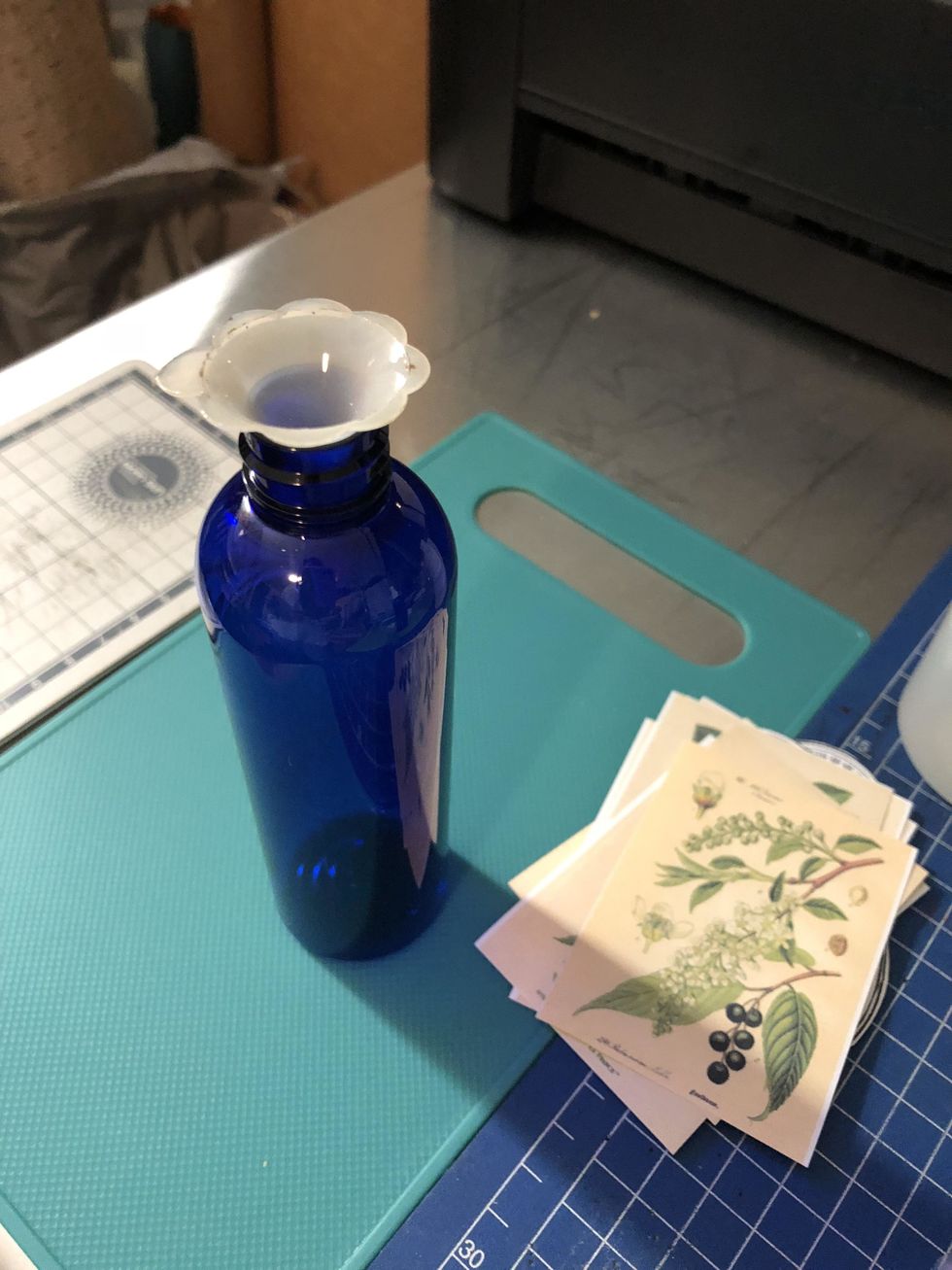 I did put the perfum in the bottles I bought that had a Spray cap