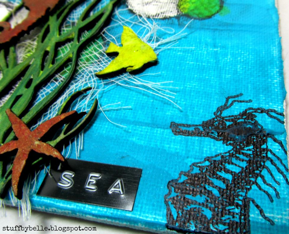 I did the same to the other UWS chip bits, seaweed with Lime aid and Lagoon and fish confetti with Lemon Tart.