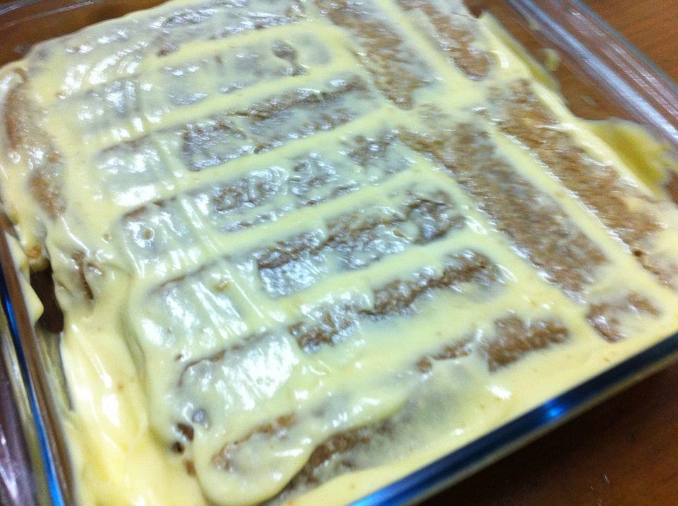 I didnt add cream too much because im on the way to diet.