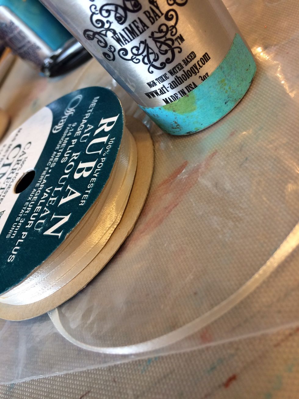 I died this ribbon with Waimea Bay Colorations.